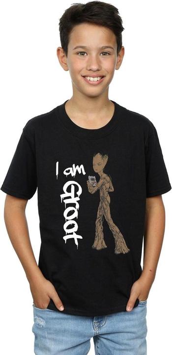 Image du produit - T-shirt AVENGERS INFINITY WAR GRAFFITI GROOT - Garçon (116)