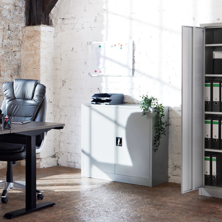 Actual product image tectake Filing cabinet (90 x 40 x 90 cm)
