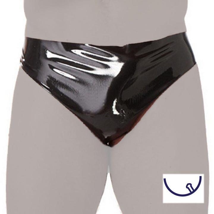 Image du produit Rimba Slip en latex pour homme avec butt plug (M)