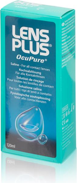 Produktbild Lens Plus OcuPure (Kochsalzlösung Linsenmittel, 120 ml)