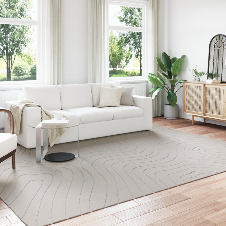 Actual product image vidaXL Moderner Teppich (340 x 240 cm)