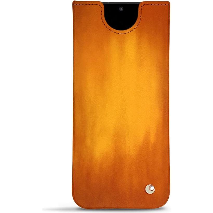 Noreve Lederschutzhülle (Samsung Galaxy S20 Ultra 5G), Smartphone Hülle, Orange
