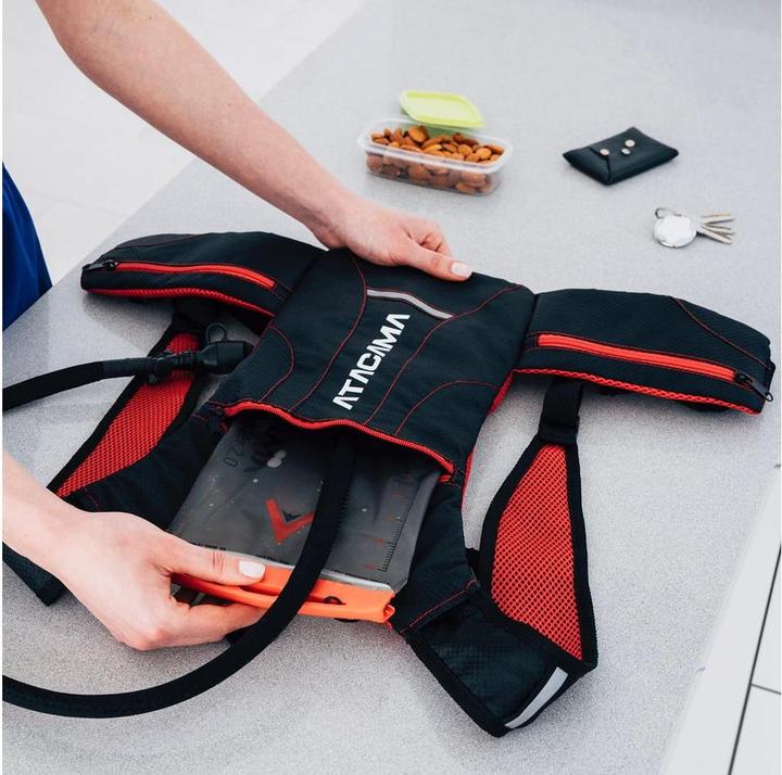 Image du produit Atacama Backpack mit Trinkblase rot (2 l)