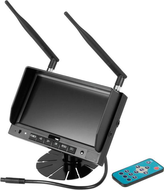 Actual product image Lampa M4, Monitor LCD 7" Wireless, Cam 1+2+3+4