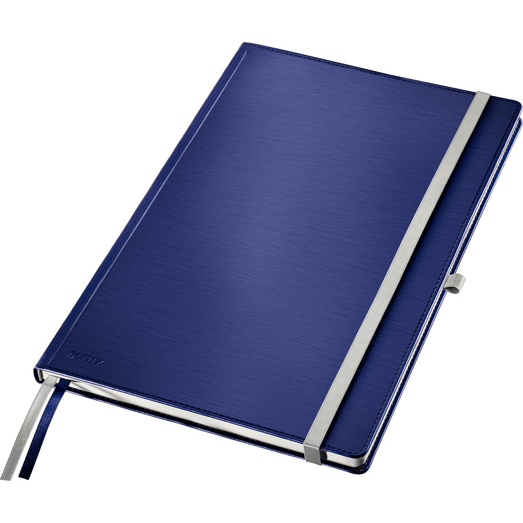 Leitz, Heft + Block, Notizbuch Style (A4, Kariert, Harter Einband)