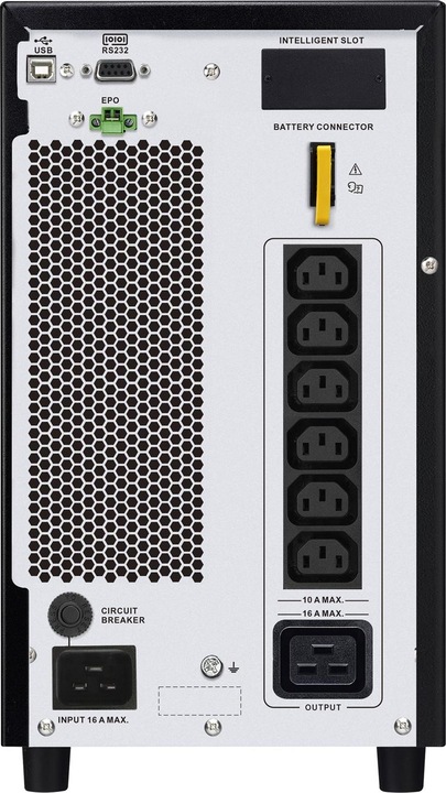 Actual product image APC SRV3KI-E, Double-conversion (Online), 2700 W, Sine, 110 V, 285 V, 50/60 Hz (3000 VA, 2700 W, Online double converter UPS)