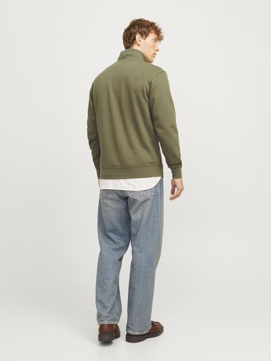 Produktbild Jack & Jones Text Sweatshirt mit halbem Reissverschluss Sweatshirt mit halbem Reissverschluss (S)