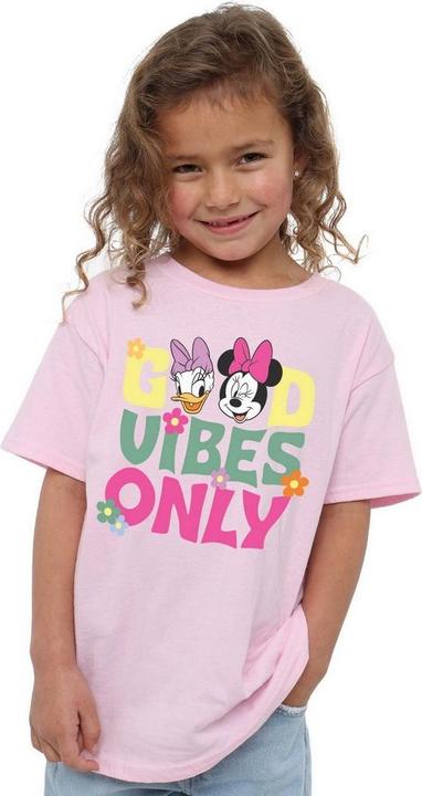 Actual product image Disney Girls Good Vibes Only Minnie Mouse T-Shirt (116)