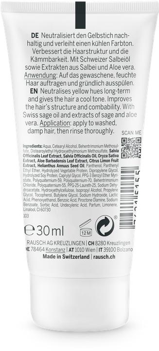 Actual product image Rausch Silver Shine Conditioner with Sage Fl 30 ml (30 ml)