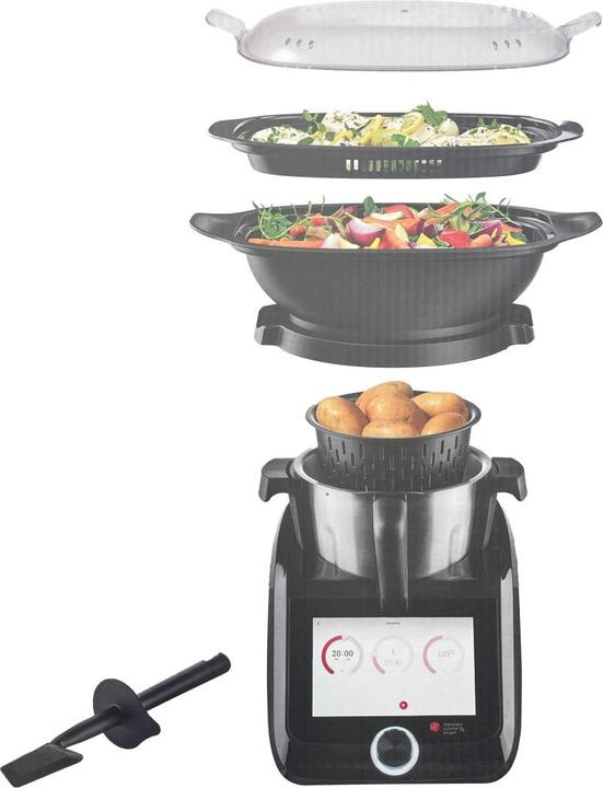 Actual product image Silvercrest Monsieur Cuisine Smart SKMS 1200 B1 Black Edition (1.05 W)