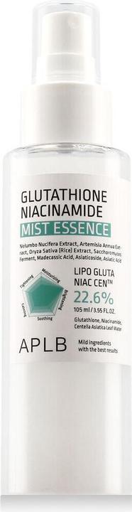 Aplb Glutathione Niacinamide Mist Essence Lipo Gluta Niac 22.6% 3.55 (355 ml)