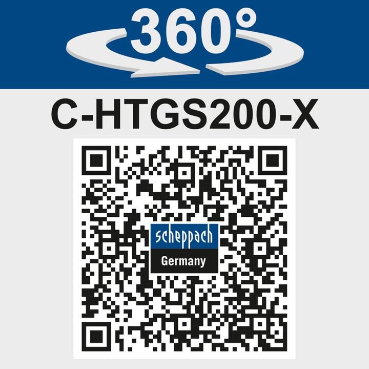 Actual product image Scheppach C-HTGS200-X (Rechargeable battery operated)