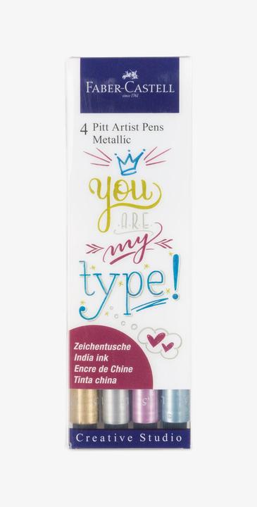 Image du produit Faber-Castell Artiste Pitt (Multicolore, 4 x)
