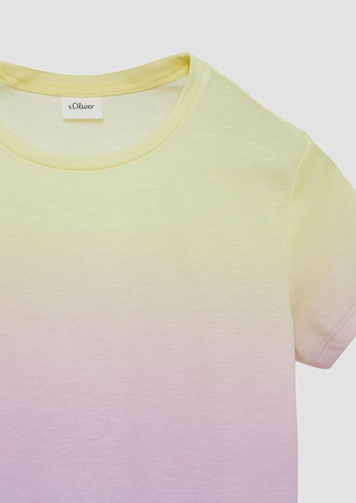 Actual product image S.Oliver T-Shirt T-Shirt im Loose Fit mit Farbverlauf (170, 176)