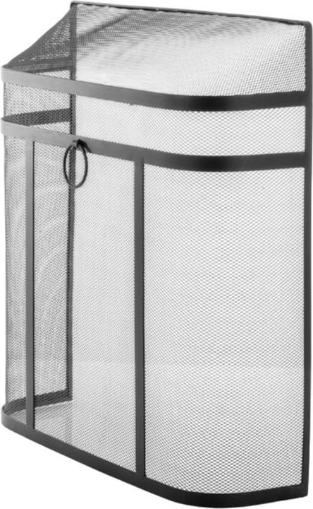 Immagine prodotto Leecroft Schwarzer Heavy Duty Feuerschirm 24"