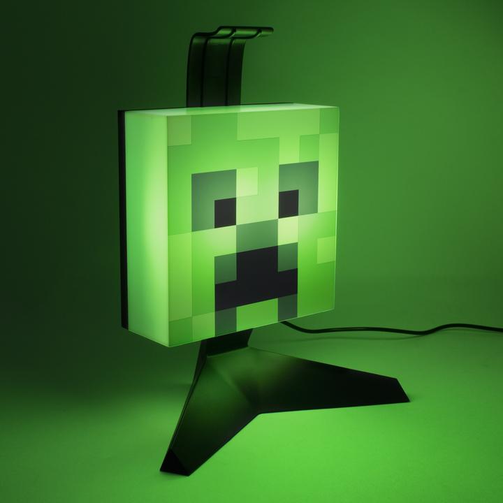 Immagine prodotto Paladone Products MINECRAFT - Tete de Creeper - Supporto per cassa con lampada
