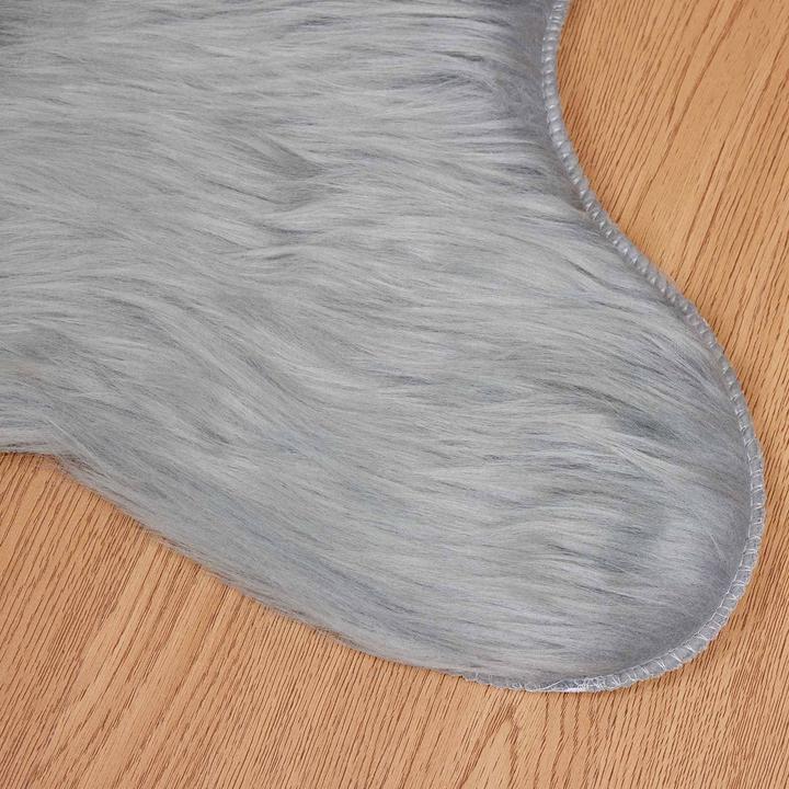 Produktbild vidaXL Kunstschaffell Teppich (50 x 80 cm)