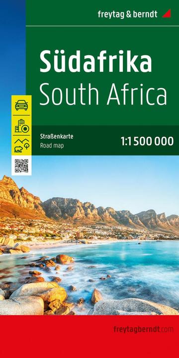 Sudafrica, carta stradale, 1:1.500.000, freytag & berndt