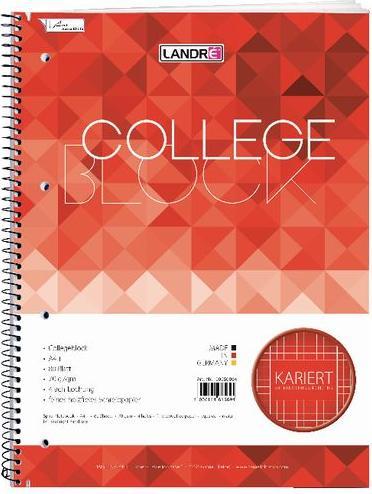 Immagine prodotto Landré Blocco college WORK A4 a scacchi (A4, Quadretti)