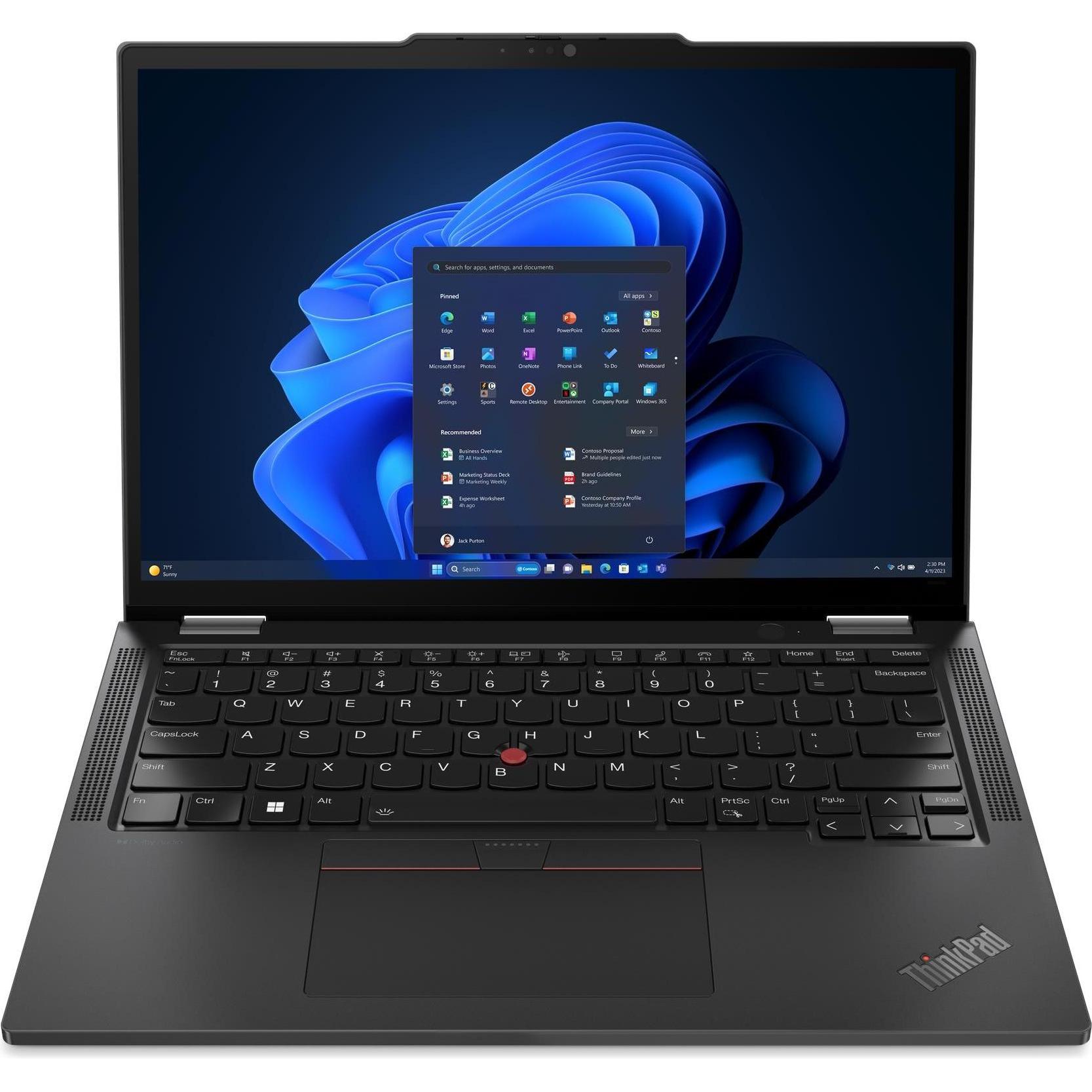 Lenovo ThinkPad X13 2-in-1 Gen 5 (13.30", 512 GB, 16 GB, US, Intel Core Ultra 5 125U), Notebook, Sch