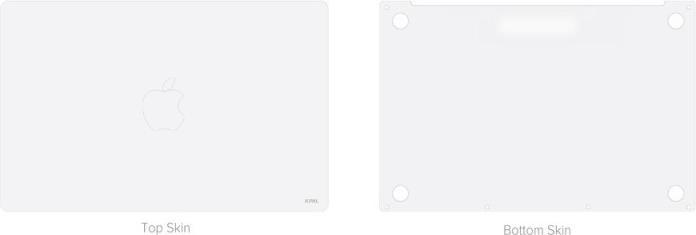 Immagine prodotto JCPAL MacGuard Two-in-One Skin Set for MacBook Air 15" (M2 2023, M3 2025 & M4 2025) - Silver (15", Apple)