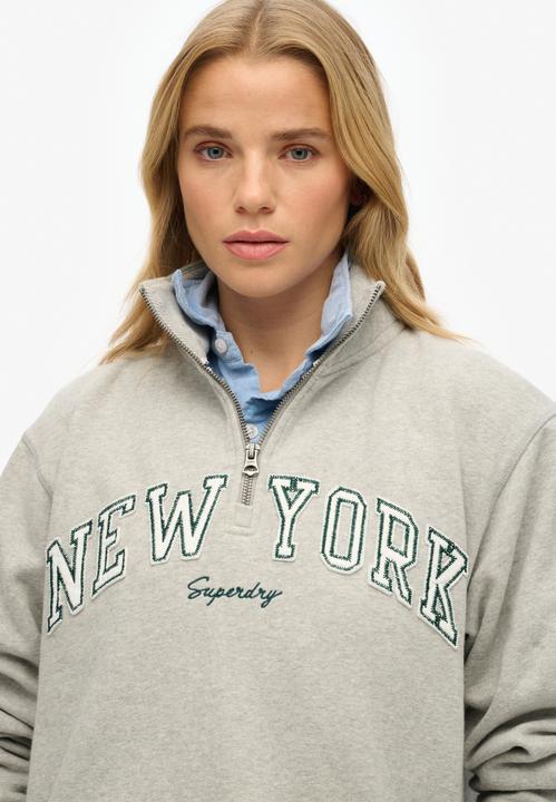 Image du produit Superdry Sweat à col zippé et motif appliqué Athletic Essentials (L)