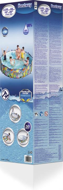 Actual product image Bestway Steel Pro (Ø 305 x 66 cm)