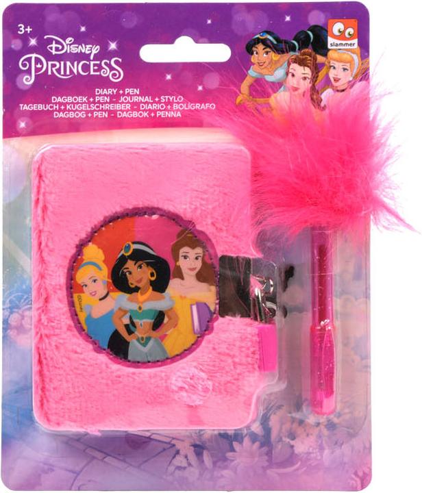 Canenco Disney Prinses Diary plush with pencil