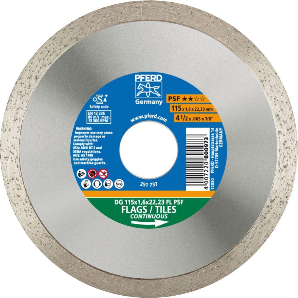 Pferd, Sägeblatt, DiamantTrennscheibe DG 2223 FL PSF