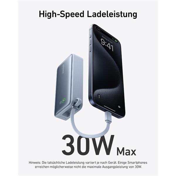 Actual product image Anker Nano Power Bank (10,000mAh, 30W, B (10000 mAh, 30 W, 37 Wh)