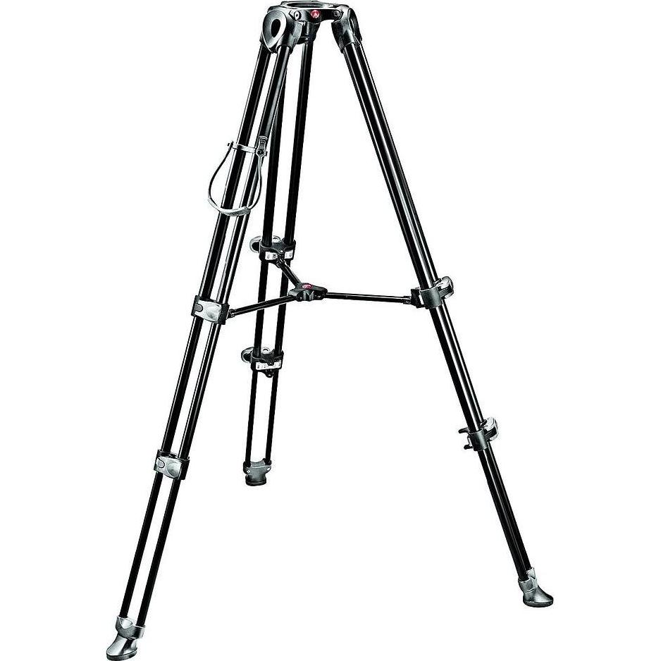 Manfrotto MVT502AM tripod Hand-held camcorder 3 leg(s) Black, Stativ, Schwarz