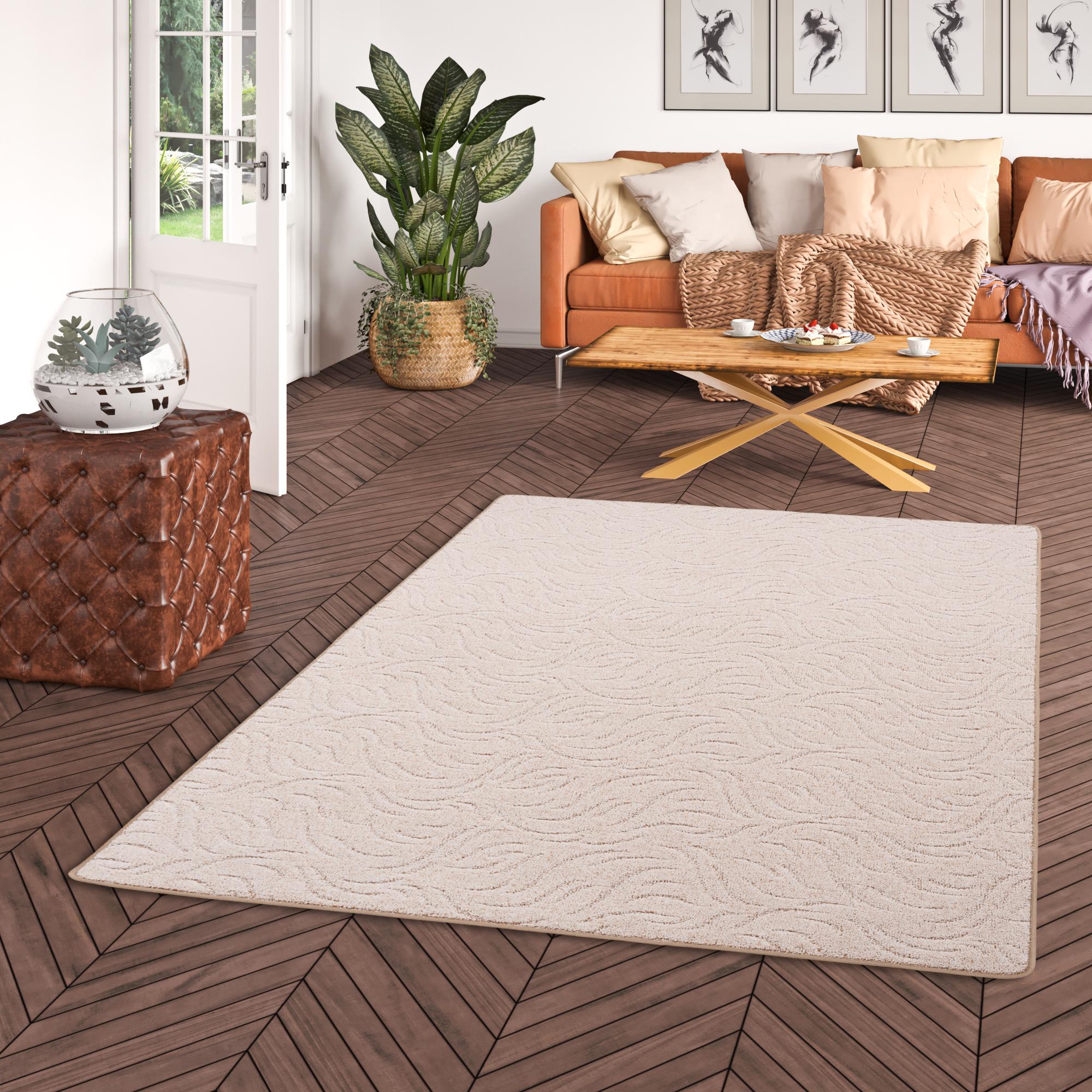 Thumbnail - Snapstyle, Teppich, Konturenschnitt Hochflor Langflor Teppich Frieda (80 x 320 cm)