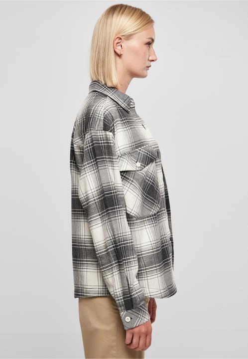 Produktbild Urban Classics Langarmhemd Oversized Check - 108403 (M)