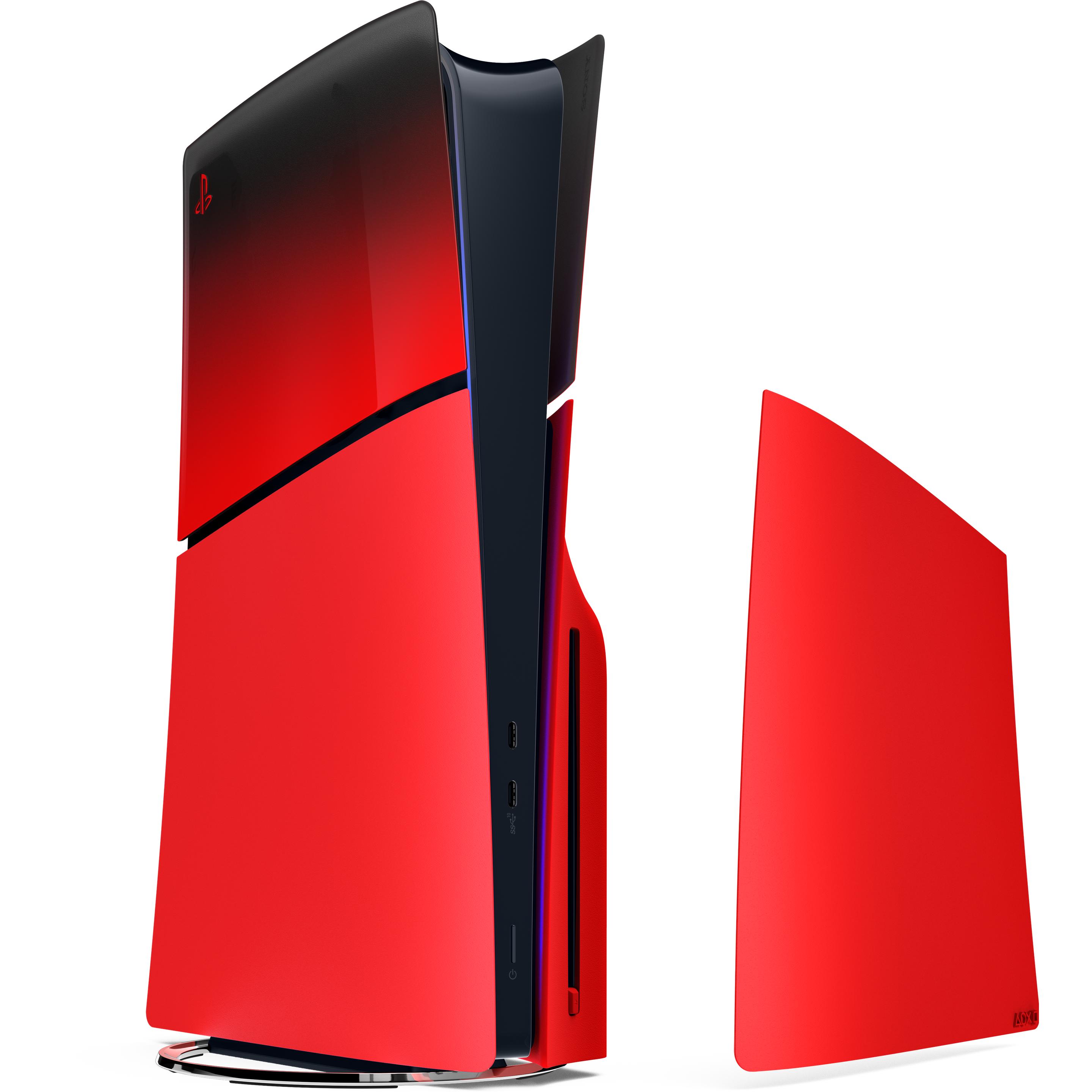 Sony Cover per console PlayStation5 - Techno Red (PS5), Altri accessori gaming, Rosso