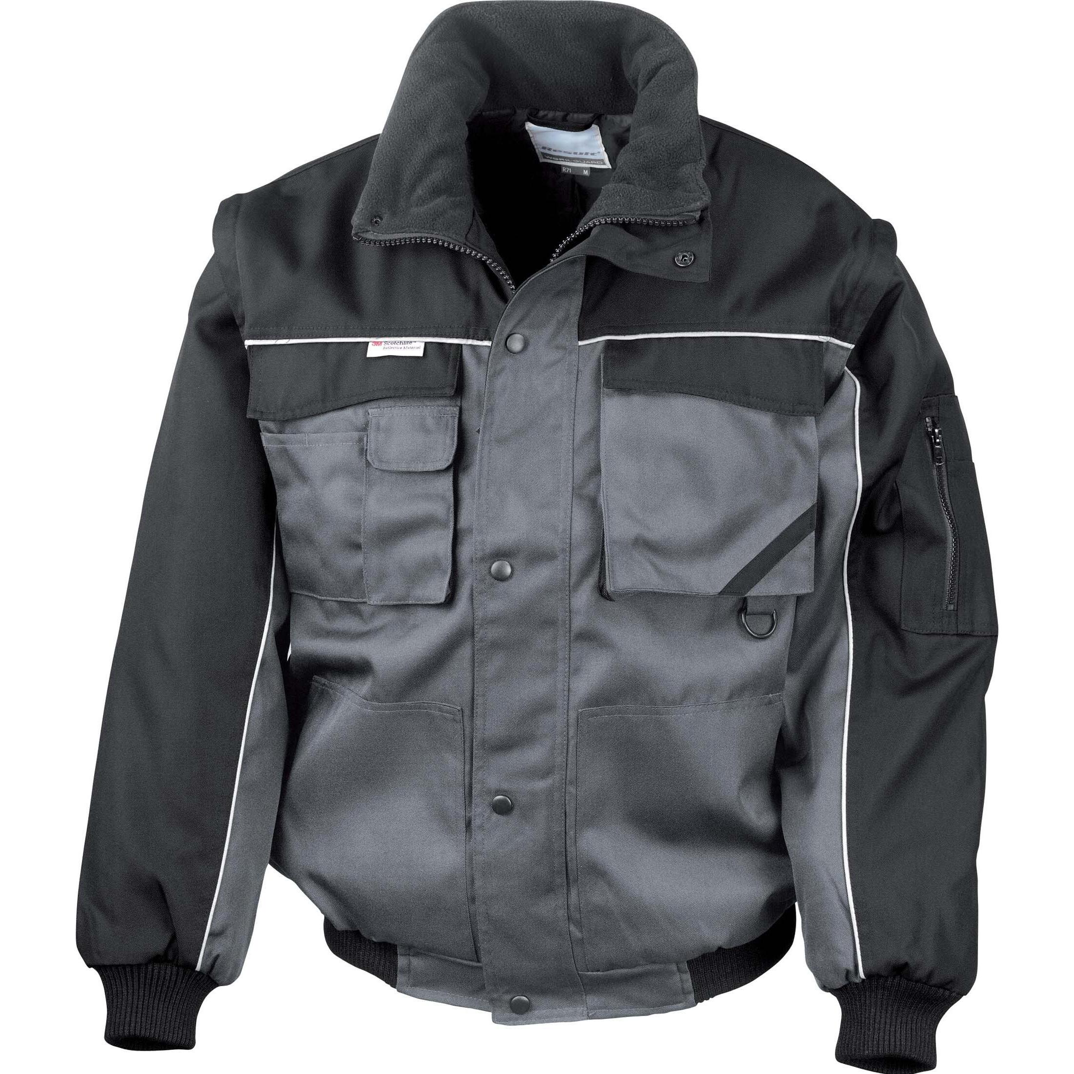 Thumbnail - Regatta, Jacke, Heavy Duty (L), Grau, L
