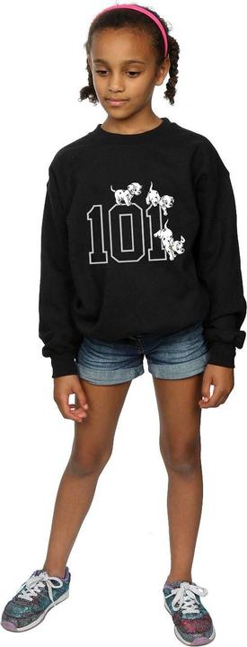 Immagine prodotto 101 Dalmatians Felpa da ragazza in cotone Puppies (116)