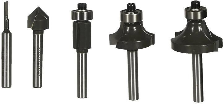 Actual product image Ryobi Milling cutter set 5 pieces, 5132003828