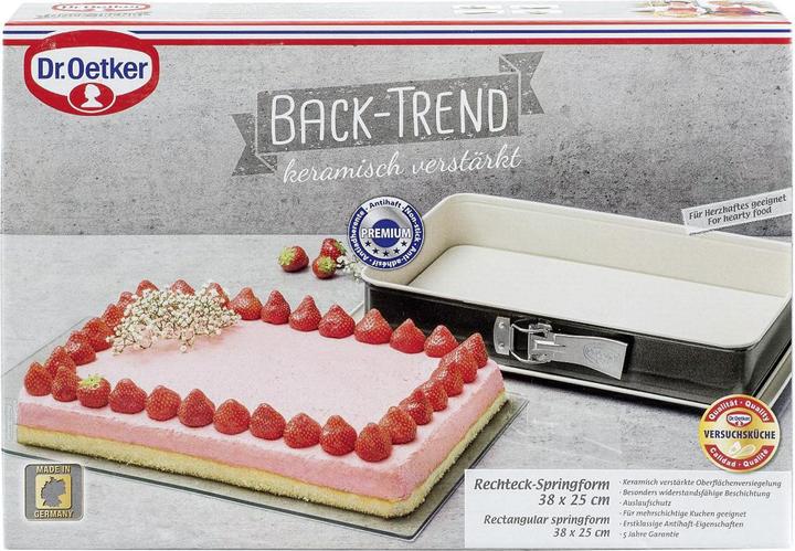 Immagine prodotto Dr. Oetker Stampo rettangolare a forma di molla