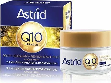 Astrid Q10 Miracle Night Cream 50 ml gegen Falten (50 ml, Nachtcreme)