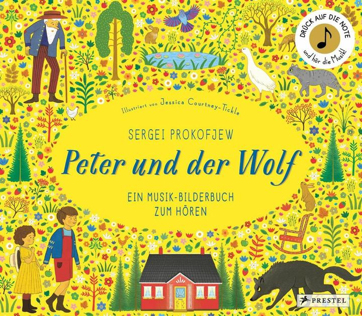 Produktbild Sergei Prokofjew. Peter und der Wolf (Deutsch, Jessica Courtney-Tickle, 2024)