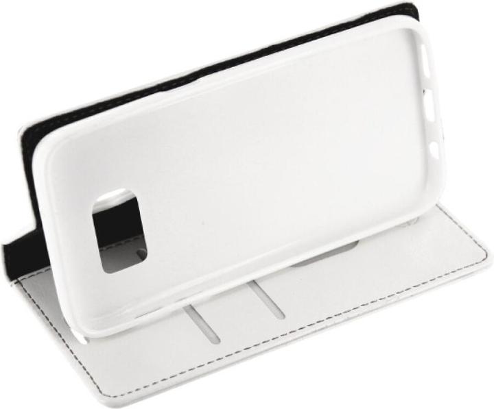 Actual product image Star Case STAR Book Case for Samsung Galaxy S7E - White (Samsung Galaxy S7 Edge)