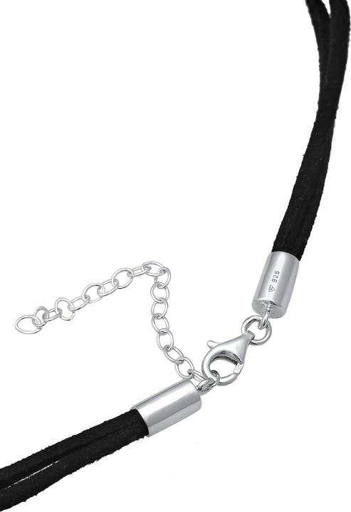 Image du produit Elli Choker, cercle, cuir (Similicuir, Argent sterling 925, Pas de pierre, 32 cm)