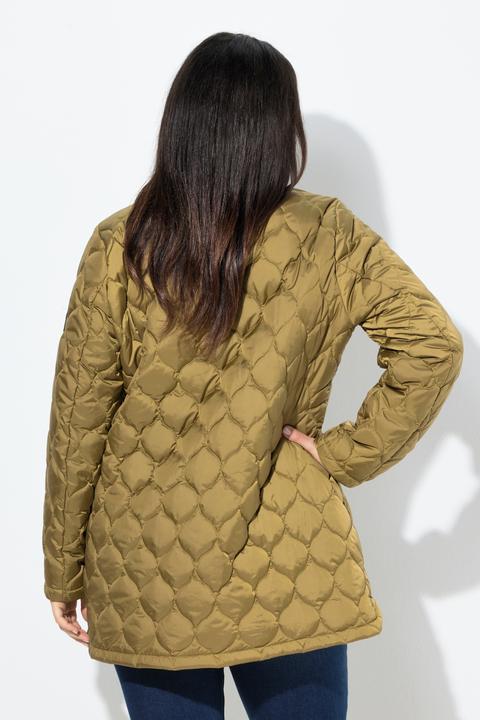 Produktbild Ulla Popken HYPRAR Steppjacke, wasserabweisend, Stehkragen (50, 52)