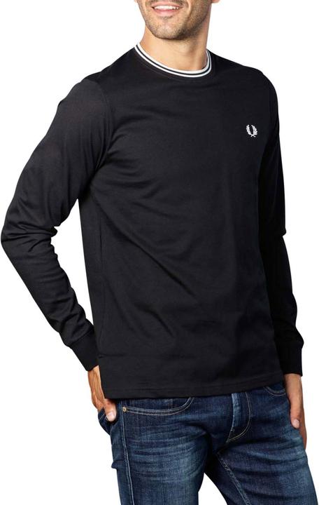 Produktbild Fred Perry Shirt Long Sleeve black (XL)