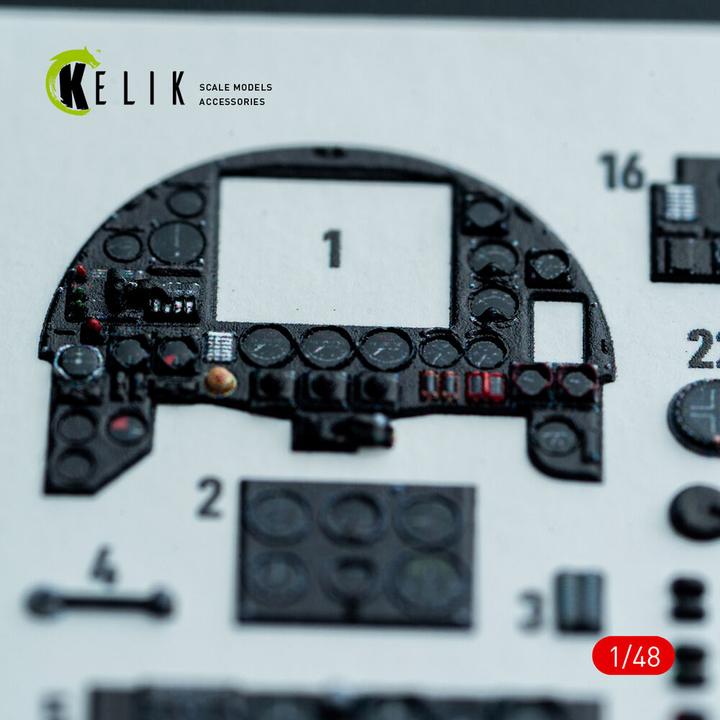 Immagine prodotto Kelik Hampden B.Mk.1 - interior 3D decals for ICM kit