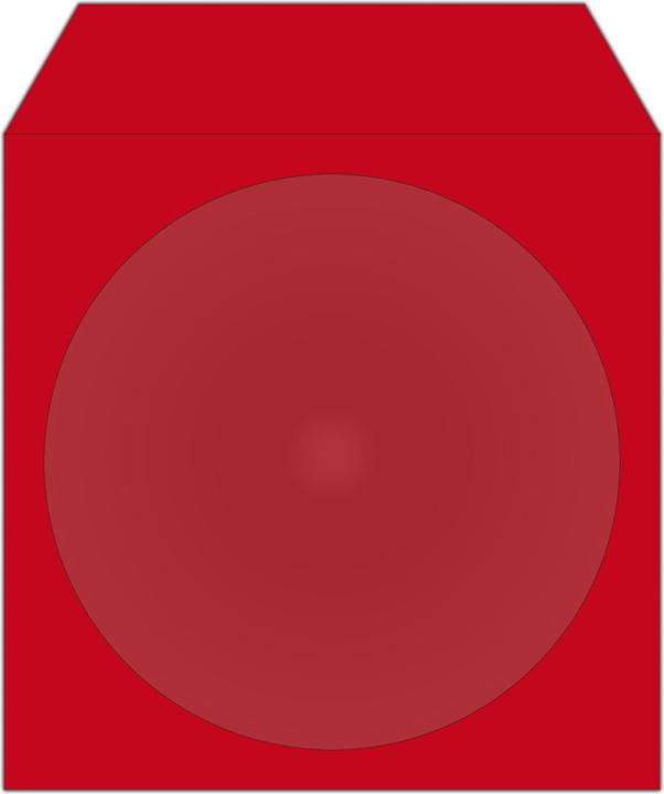 Actual product image MediaRange CD/DVD paper sleeves coloured with window