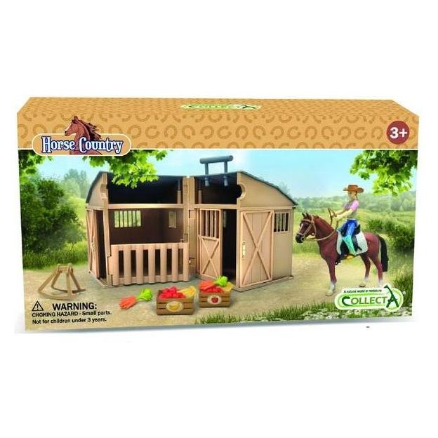 Collecta Reiter, Zubehör, Pferd Und Stall