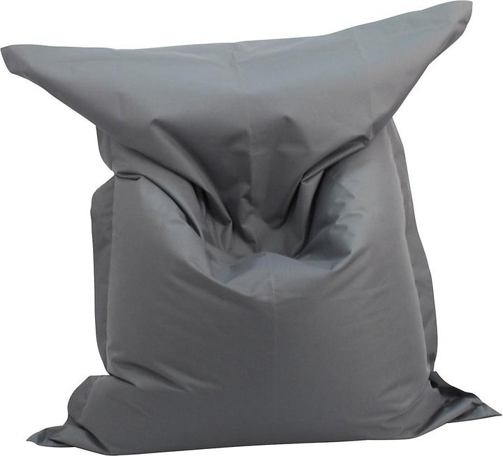 Kinzler XXL giant beanbag, WxD 1800 x 1400 mm, charcoal.