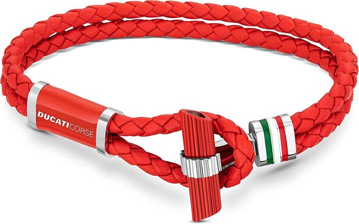Immagine prodotto Ducati Bracciale Collezione T (20 cm, Cuoio)