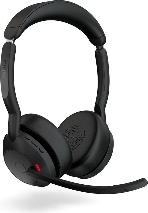 Actual product image Jabra Evolve2 55 UC + Ladestation (Wireless, Cable, USB-A)